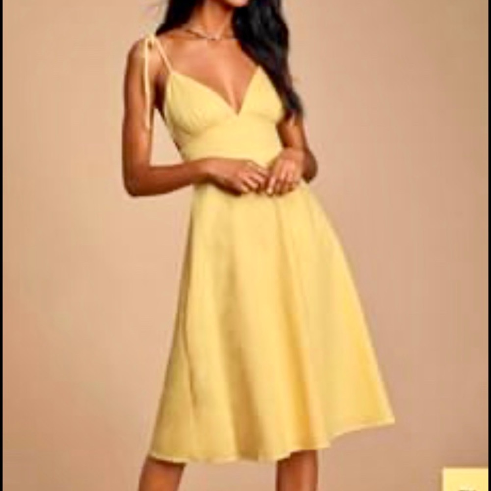 Lulus midi skater dress